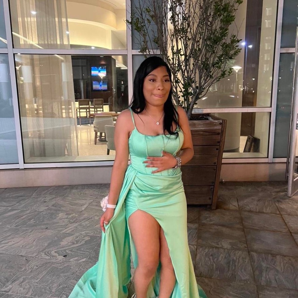 Porsha and Scarlett prom dress corset